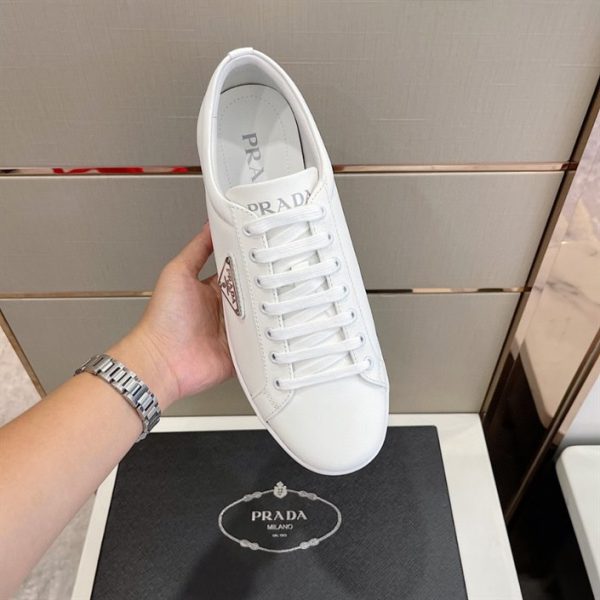 Prada Brushed Leather Sneakers - PS01