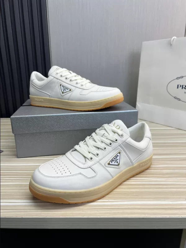 Prada Downtown Nappa Leather Sneakers - PS22