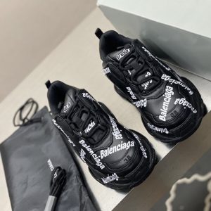 Balenciaga Triple S Logotype Trainers Sneakers - GS29