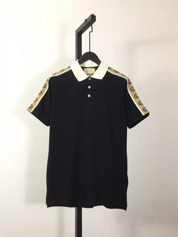 Gucci Polo with Interlocking G Stripe - GT14