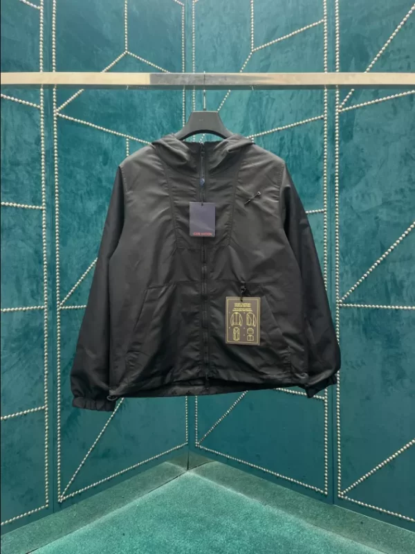 Louis Vuitton Monogram Reversible Nylon Windbreaker - LK02