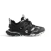 Balenciaga Track Sneaker In Black and Silver - GS70