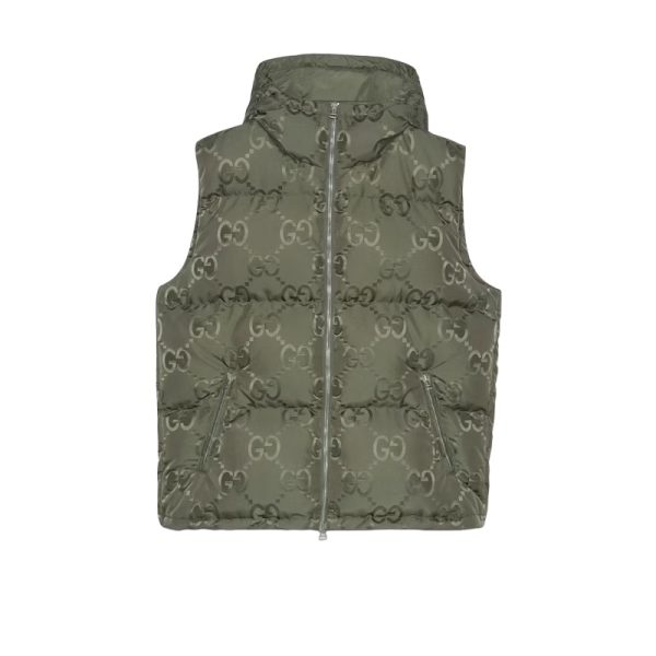 Gucci Jumbo GG Canvas Down Vest - GK07