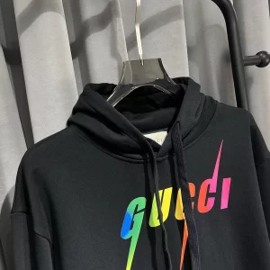 Cotton Sweatshirt with Gucci Blade Print - HG03