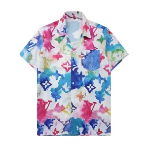 Louis Vuitton Short-Sleeved Cotton Shirt - LST01