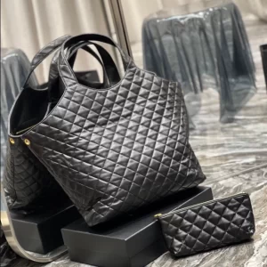 Saint Laurent Icare Maxi Shopping Bag in Quilted Lambskin - YST01