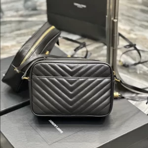 Saint Laurent Lou in Quilted Leather Camera Bag - YSL03