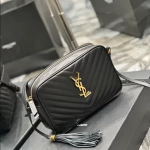 Saint Laurent Lou in Quilted Leather Camera Bag - YSL03