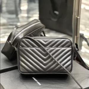 Saint Laurent Lou in Quilted Leather Camera Bag - YSL05