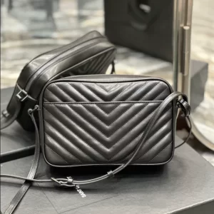 Saint Laurent Lou in Quilted Leather Camera Bag - YSL06