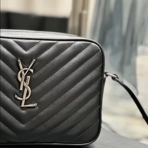 Saint Laurent Lou in Quilted Leather Camera Bag - YSL06