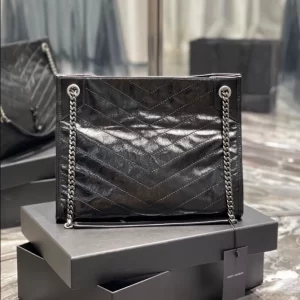 Saint Laurent Niki Shopping Bag in Vintage Leather - YST14