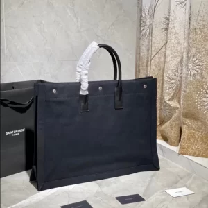 Saint Laurent Rive Gauche Tote in Canvas - YST12