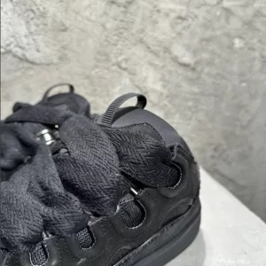 Lanvin Curb Chunky Sneakers in Black