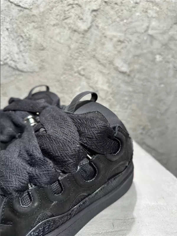 Lanvin Curb Chunky Sneakers in Black