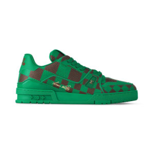 Louis Vuitton Trainer Sneakers In Green - LS99