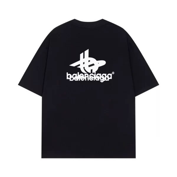 Balencia Layered Sports T-Shirt Oversized - BT16