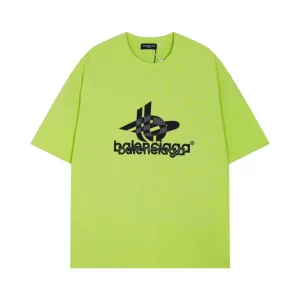 Balencia Layered Sports T-Shirt Oversized - BT17