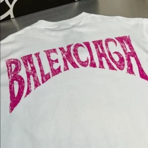 Balenciaga Hand-Drawn T-Shirt in Medium Fit - BT32