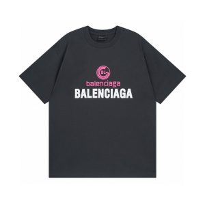 Balenciaga Logo Printed Crewneck T-Shirt - BT05