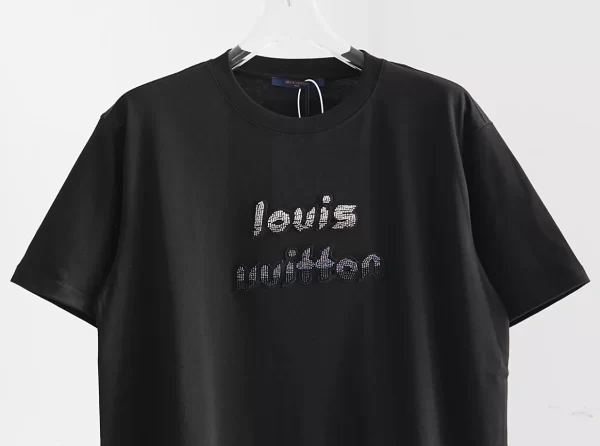 Louis Vuitton Embroidered Beads Cotton T-Shirt - LT58