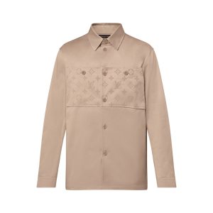 Louis Vuitton Flocked Casual Cotton Overshirt