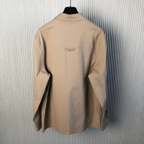 Louis Vuitton Flocked Casual Cotton Overshirt