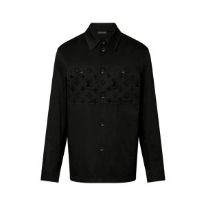 Louis Vuitton Flocked Casual Cotton Overshirt