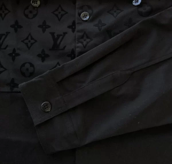 Louis Vuitton Flocked Casual Cotton Overshirt