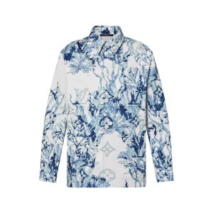 Louis Vuitton Printed Cotton Overshirt