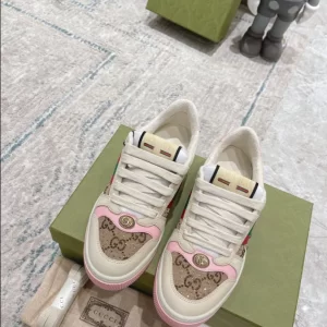 Gucci Screener Sneakers With Crystals - CS73