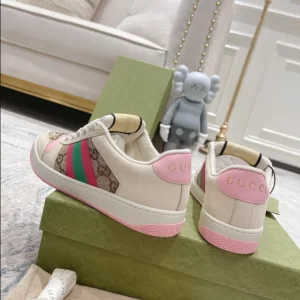 Gucci Screener Sneakers With Crystals - CS73