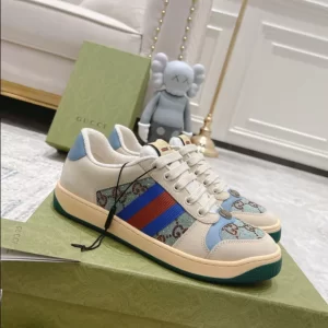 Gucci Screener Sneakers With Crystals - CS74