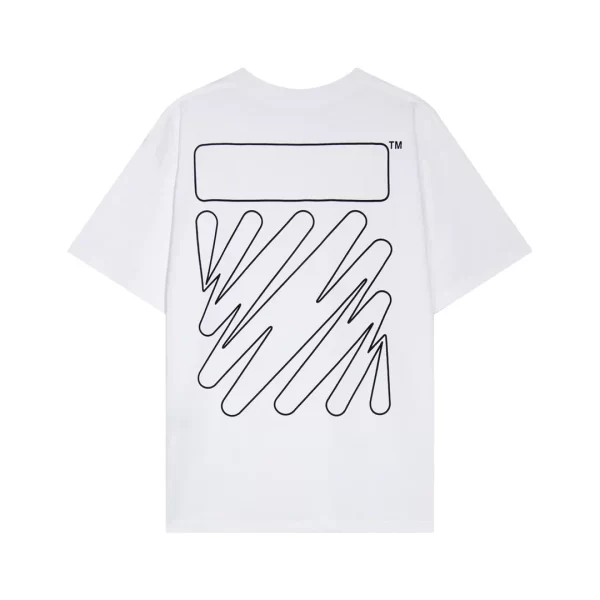 Wave Outline Diag Slim SS Tee