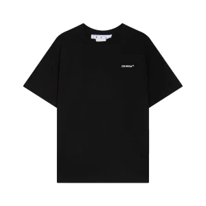 Wave Outline Diag Slim SS Tee