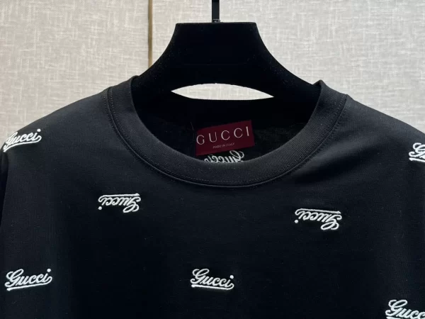 Gucci Cotton Jersey T-Shirt With Embroidery - GT46