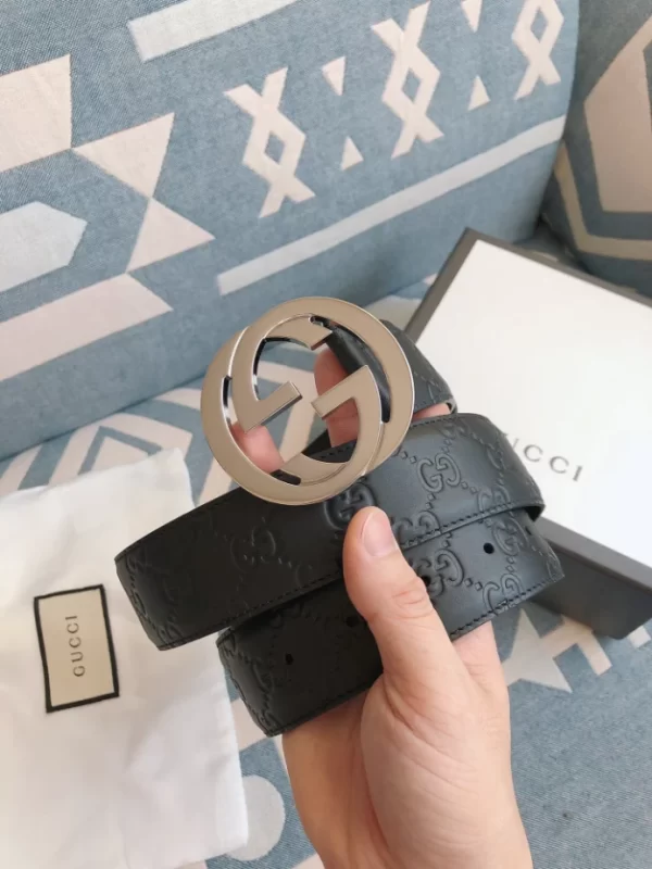 Gucci Signature Leather Belt - GB06