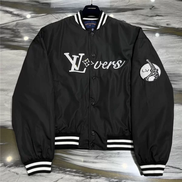 LV Embroidered Nylon Baseball Blouson - LK18