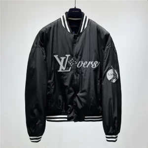 LV Embroidered Nylon Baseball Blouson - LK18