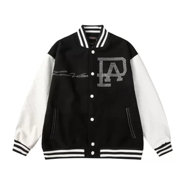 LV Mix Leather Varsity Blouson - LK16