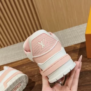 Louis Vuitton Trainer Sneaker In Pink - LS204