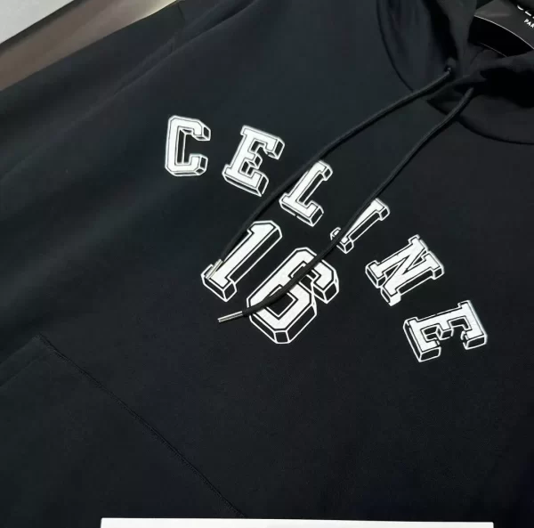 Celine 16 Loose Hoodie In Cotton Fleecee - HC15