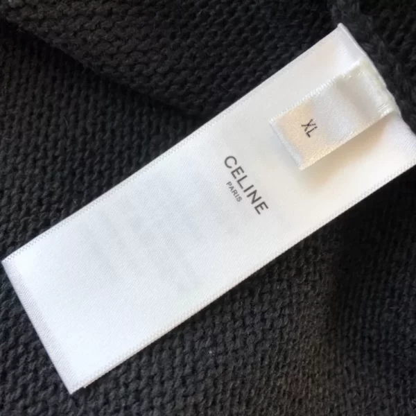 Celine Triomphe Crew Neck Sweater In Wool and Cashmere - HC07