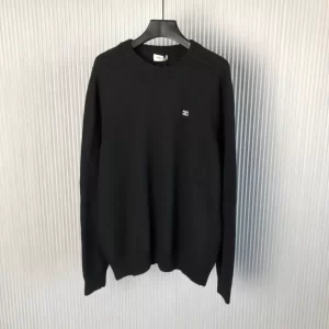 Celine Triomphe Crew Neck Sweater In Wool and Cashmere - HC07