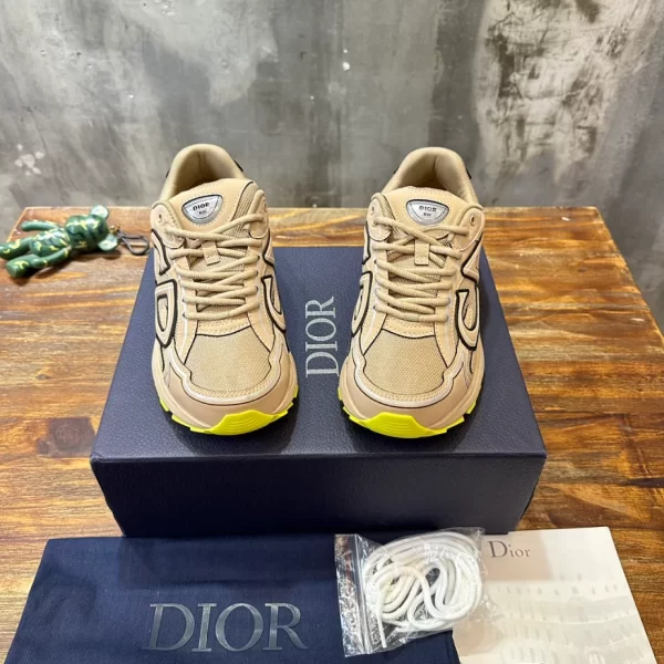 Dior B30 Sneaker Beige Mesh and Technical Fabric - DS94