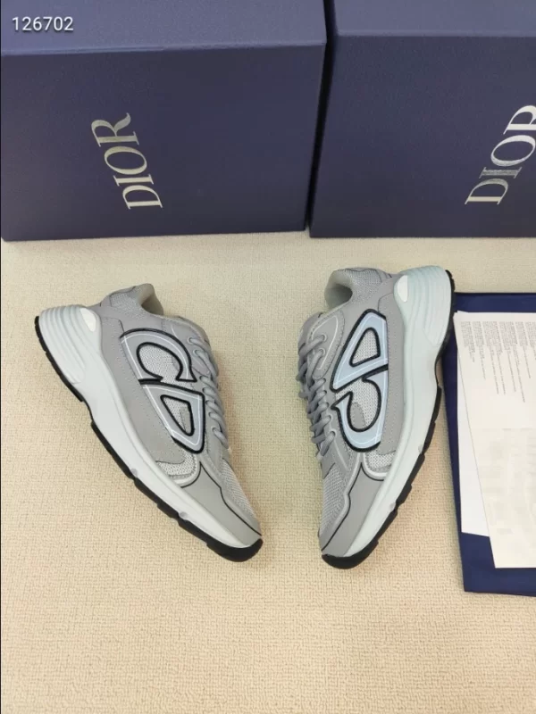 Dior B30 Sneaker Gray Mesh and Technical Fabric - DS90