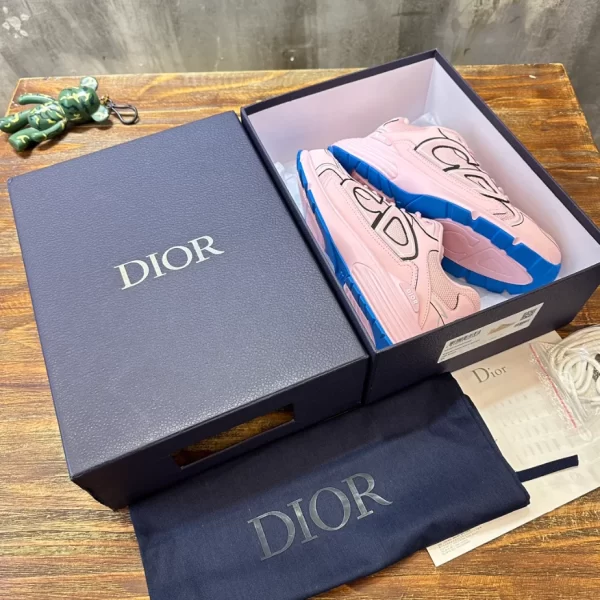 Dior B30 Sneaker Pale Pink Mesh and Technical Fabric - DS97