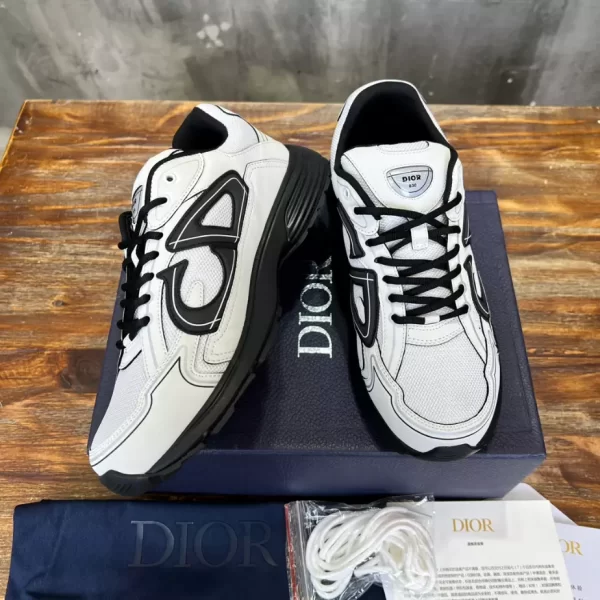 Dior B30 Sneaker White Mesh and Technical Fabric - DS101