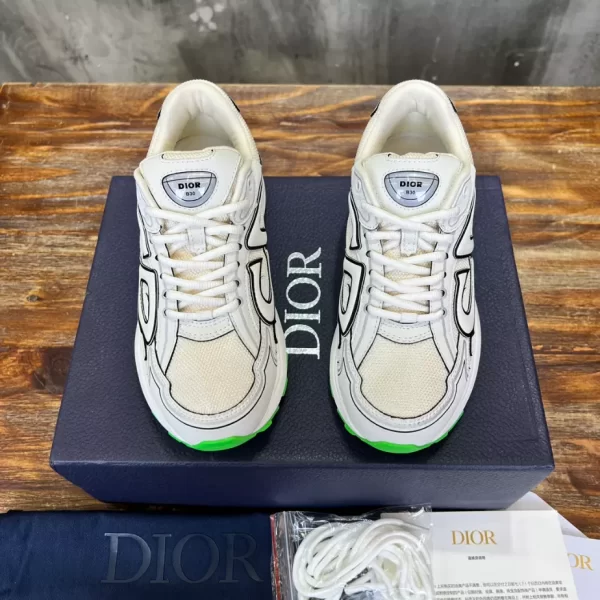 Dior B30 Sneaker Cream Mesh and Technical Fabric - DS95