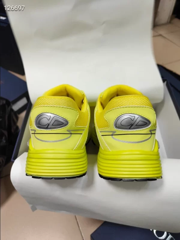 Dior B30 Sneaker Yellow Mesh and Technical Fabric - DS87